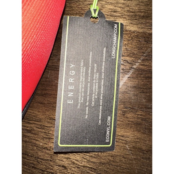 Longchamp Le Pliage Energy Belt Bag Poppy Red Purse Sling Crossbody Fanny Pack - Picture 4 of 12